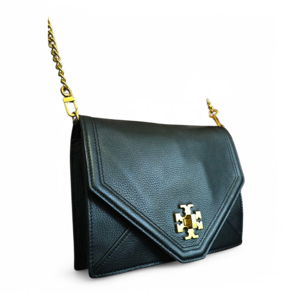 Tory Burch Black Leather Crossbody Bag